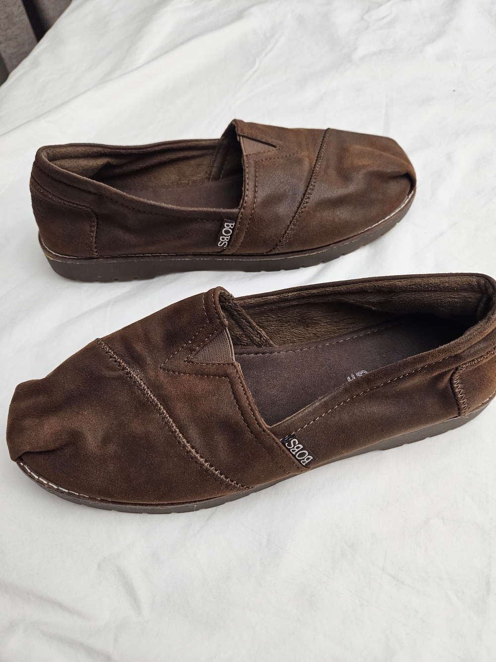 BOBS from Skechers Women's Brown Slip-On Loafers - Picture 2 of 8